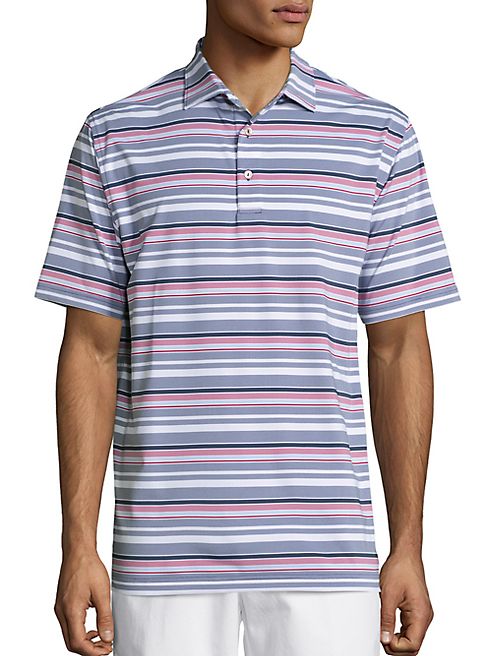 Peter Millar - Crown Sport Wheaton Striped Polo