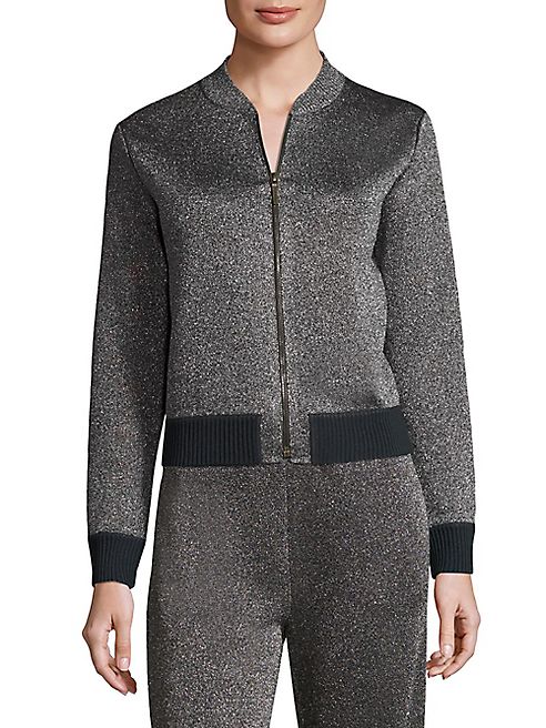 Missoni - Metallic Zip Front Jacket