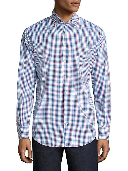 Peter Millar - Crown Sport Mickey Performance Gingham Shirt