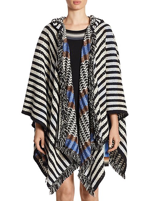 Missoni - Wool Striped Poncho