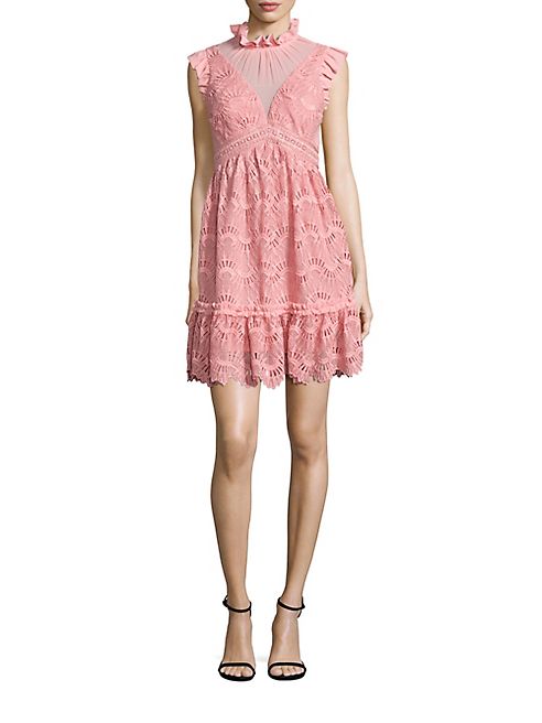 THREE FLOOR - Shore Thing Cutout Lace Dress