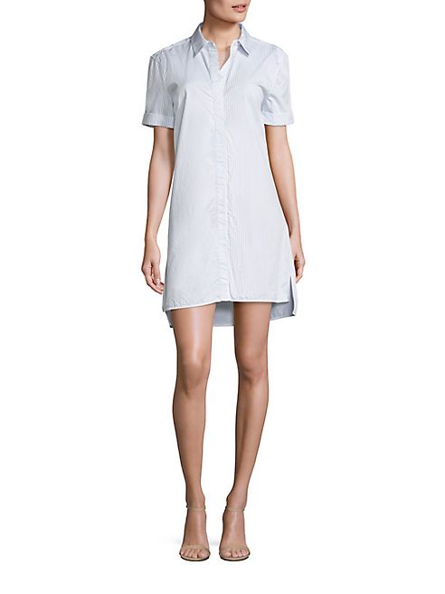 Equipment - Mirelle Striped Shirtdress