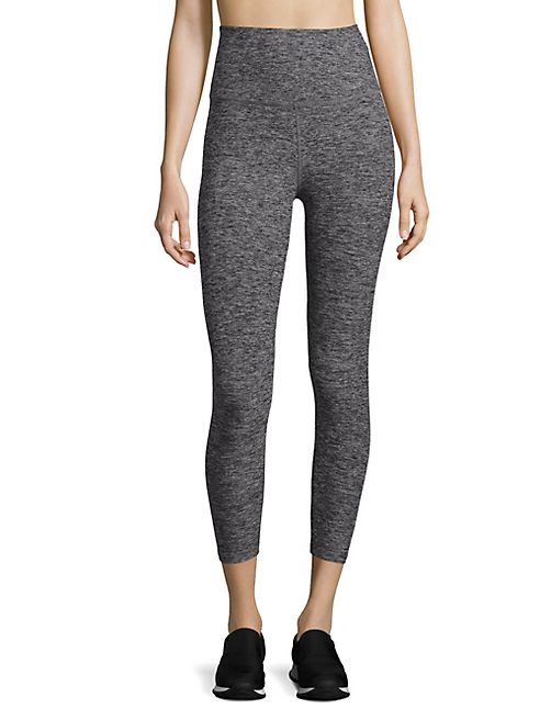 Beyond Yoga - Space-Dye High-Waist Capri Leggings