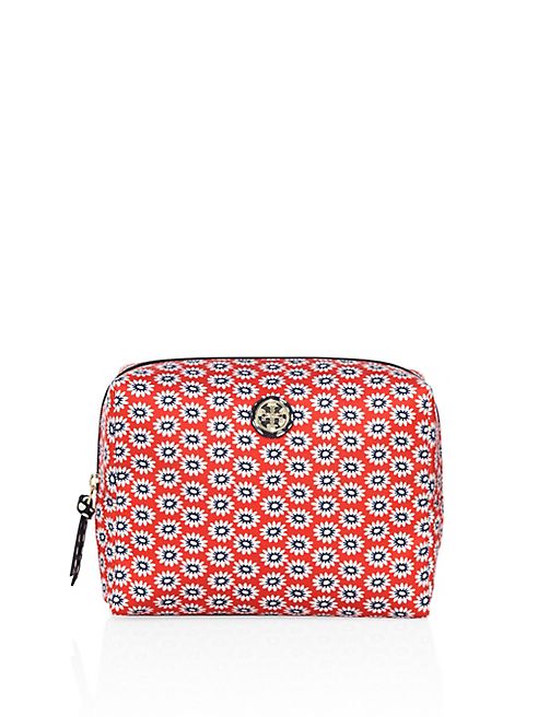 Tory Burch - Brigitte Floral-Printed Cosmetic Case