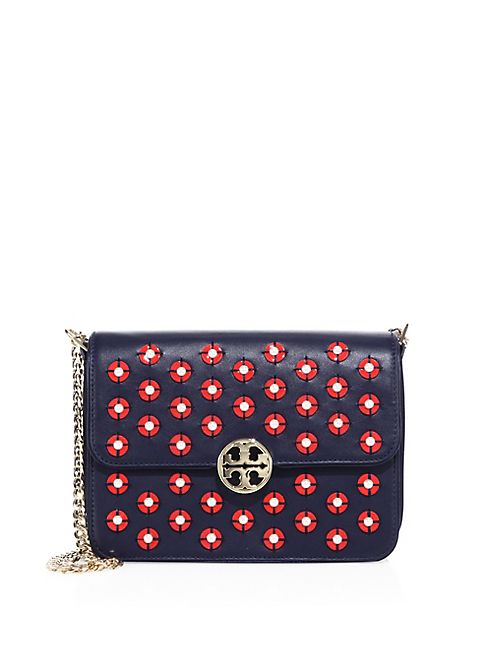 Tory Burch - Duet Chain Leather Shoulder Bag