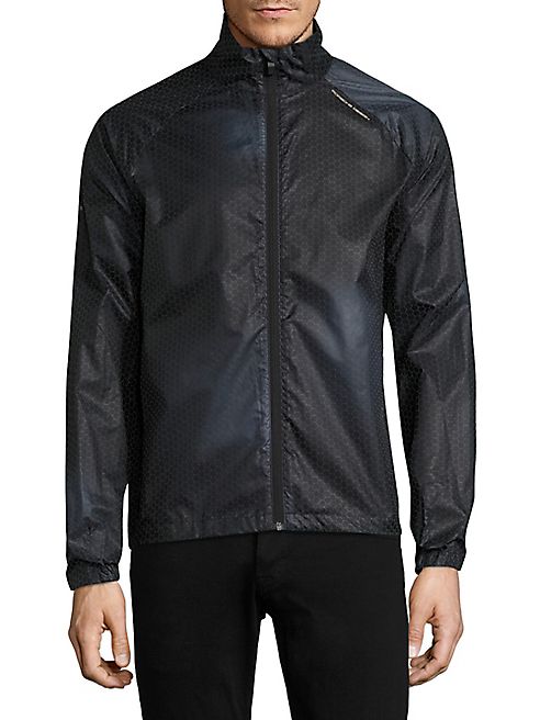 Porsche Design Sport - Reflective Printed Light Run Jacket