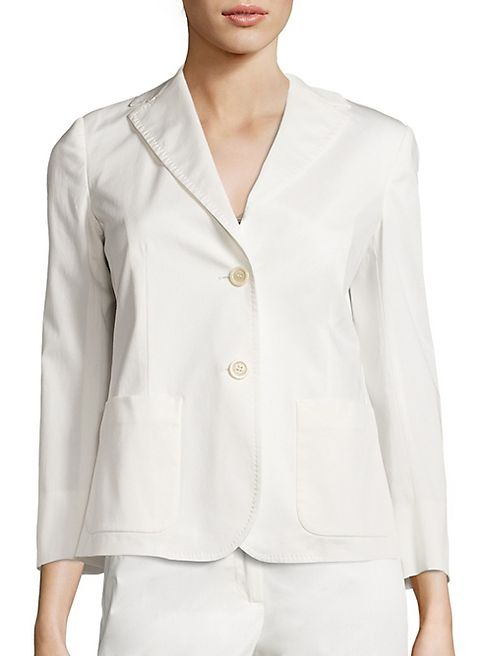 Weekend Max Mara - Teresa Gab Cotton Blazer