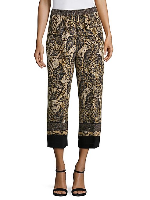 KOBI HALPERIN - Sutton Printed Silk Pants