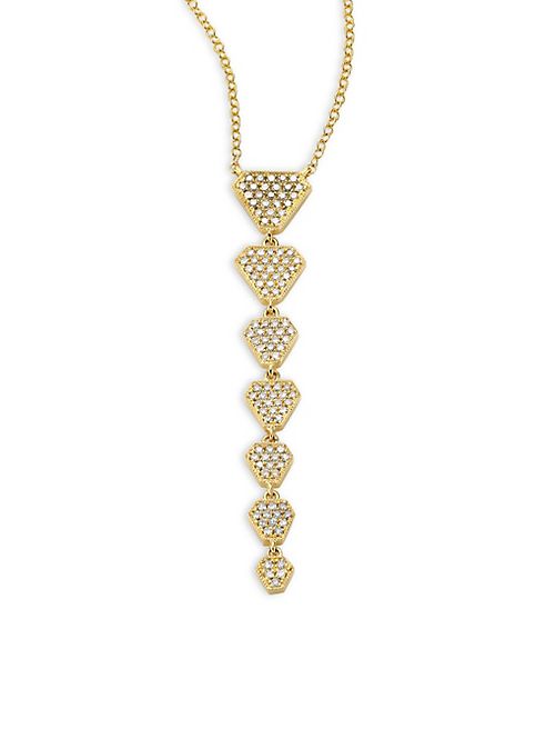 Ron Hami - Athena Diamond & 18K Yellow Gold Pendant Necklace