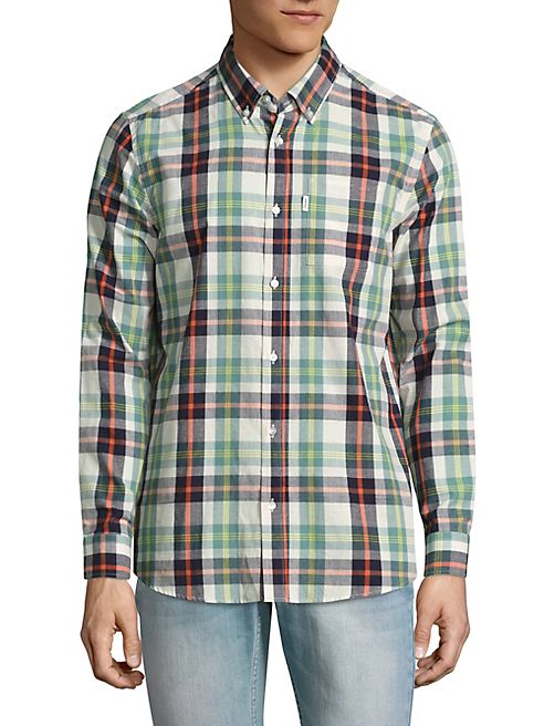 WeSC - Nisse Woven Plaid Button-Down Shirt