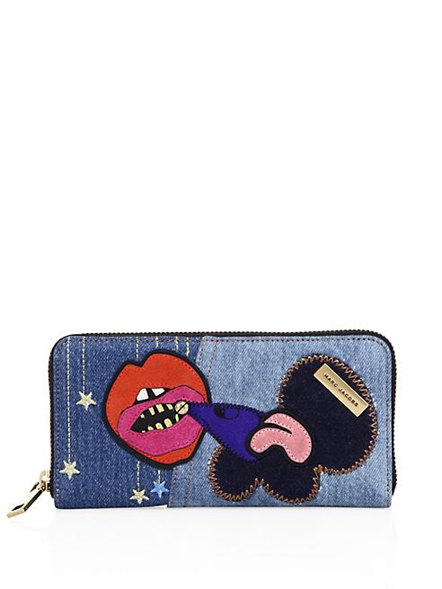 Marc Jacobs - Standard Continental Denim Wallet