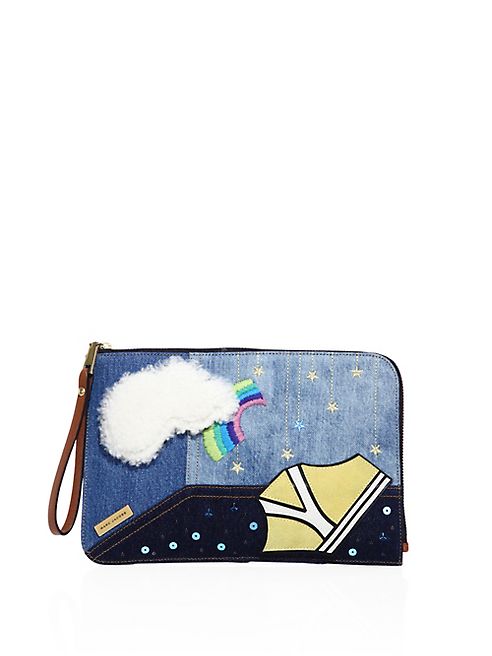 Marc Jacobs - Flat Denim Pouch