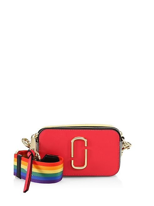 Marc Jacobs - Snapshot Zipper Leather Shoulder Bag