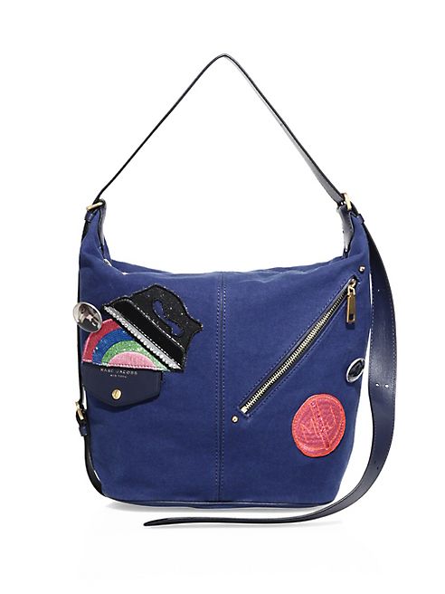 Marc Jacobs - Applique Canvas Sling Bag