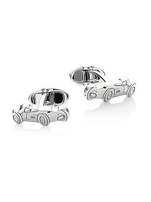 dunhill - Racer Rhodium-Plated Cufflinks