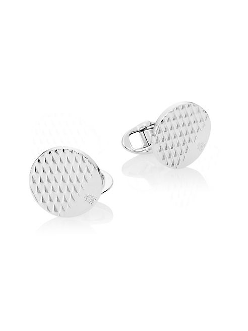 dunhill - Geometric Pattern Cuff Links