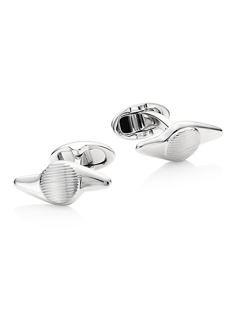 dunhill - Car Rhodium-Plated Cufflinks