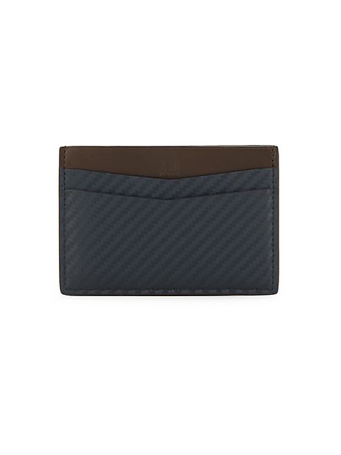 dunhill - Chassis Leather Simple Card Case