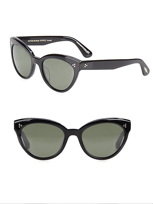 Oliver Peoples - Roella 55MM Polarized Cat Eye Sunglasses