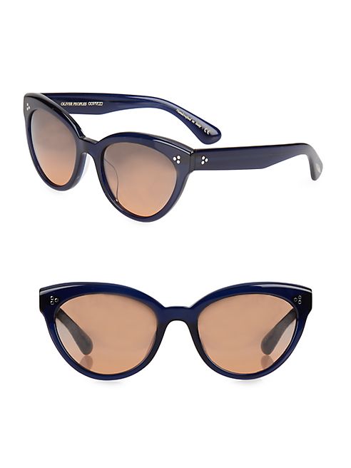 Oliver Peoples - Roella 55MM Mirrored Cat Eye Sunglasses