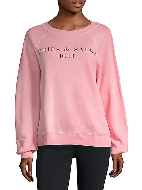 Wildfox - Sun Kissed Chips & Salsa Diet Sweatshirt