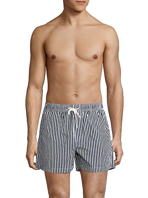 North Sails - Volley Striped Swim Trunks