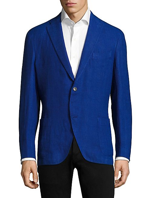 Boglioli - Basket Weave Wool Jacket