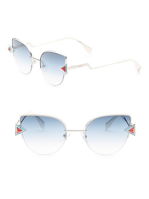 Fendi - Rainbow 52MM Cat Eye Sunglasses