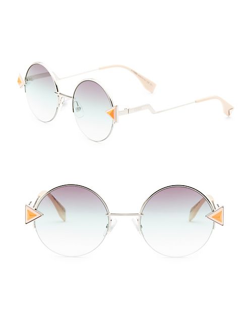 Fendi - Rainbow 52MM Round Sunglasses