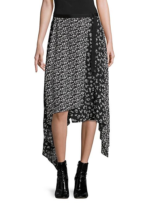 Rag & Bone - Liv Asymmetrical Wrap Skirt