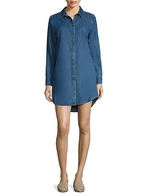 Equipment - Carmine Denim Shirtdress