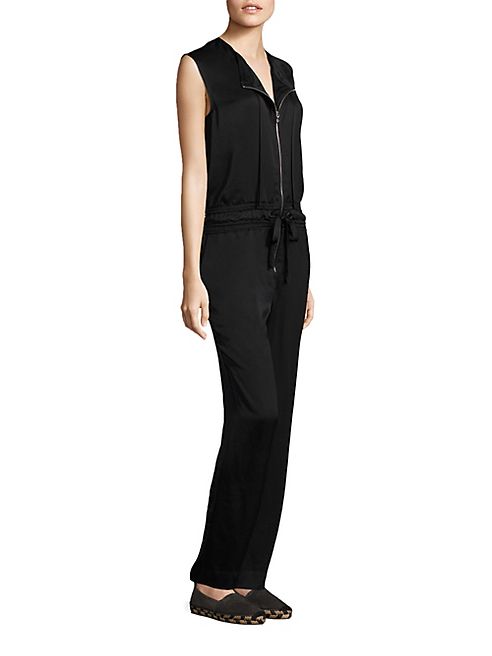 Rag & Bone - Albany Zip-Front Jumpsuit