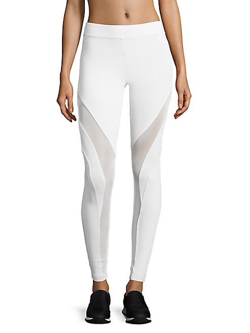 KORAL - Frame Mesh-Inset Leggings