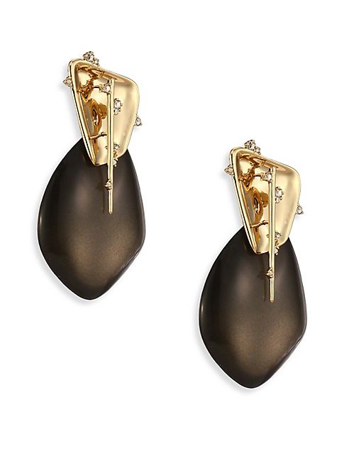 Alexis Bittar - Lucite Liquid Clip-On Earrings