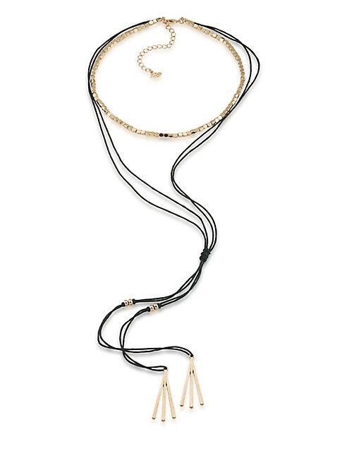 ABS by Allen Schwartz Jewelry - Rock It Out Double Y Necklace