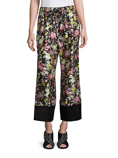 3.1 Phillip Lim - Cropped Wide-Leg Silk Pants