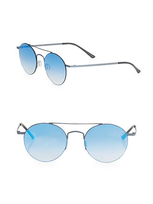 Kyme - 49MM Flat Round Sunglasses