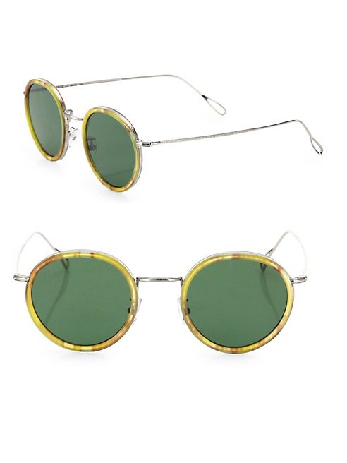 Kyme - Kyme 46MM Round Sunglasses