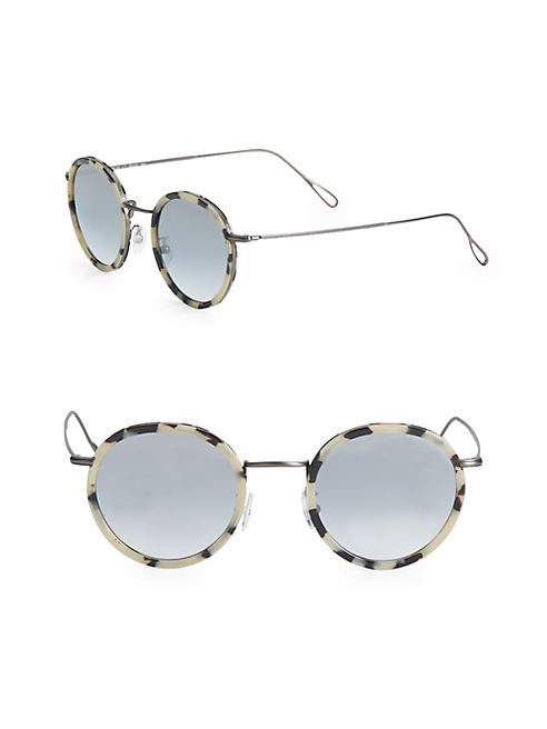 Kyme - 46MM Round Sunglasses