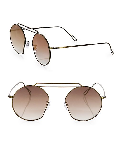 Kyme - 49 MM Modified Round Sunglasses