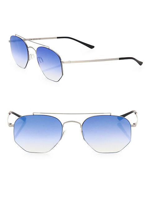 Kyme - Kyme 52MM Hexagon Sunglasses