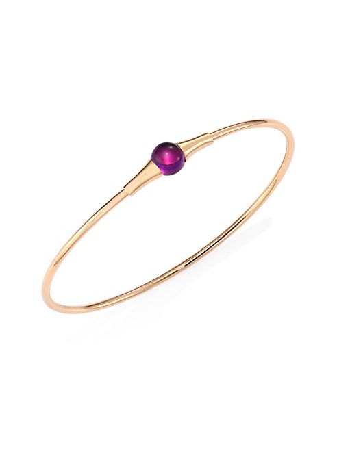 Pomellato - M'ama Non M'ama Amethyst & 18K Rose Gold Bangle