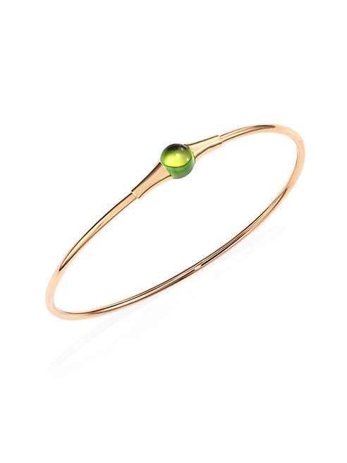 Pomellato - M'ama Non M'ama Peridot & 18K Rose Gold Bangle