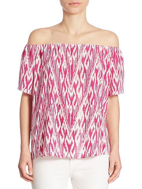 Joie - Amesti B Silk Off-The-Shoulder Blouse