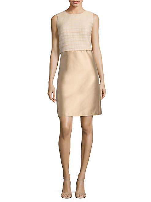 Lafayette 148 New York - Paolo Mixed Media Dress