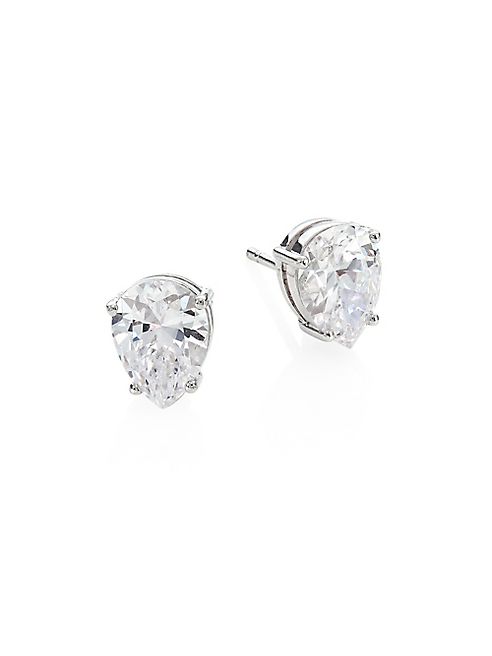 Adriana Orsini - Crystal Teardrop Stud Earrings