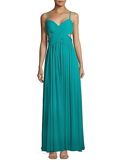 Laundry by Shelli Segal - Crisscross Front Gown