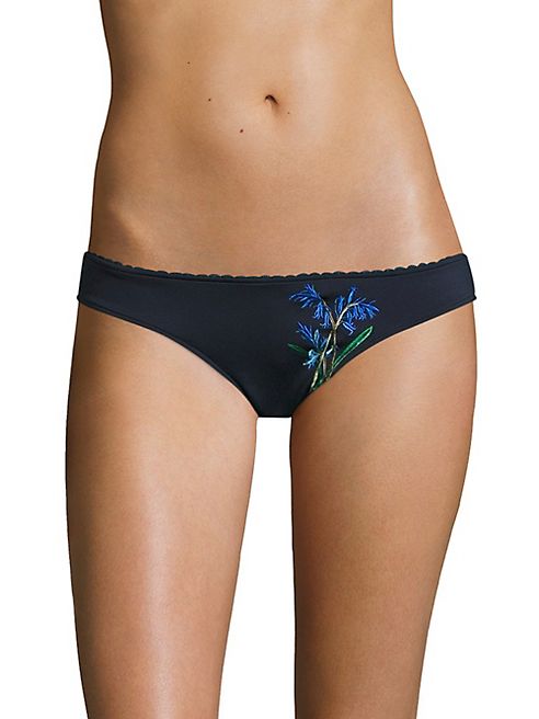 Stella McCartney - Lacing Embroidered Bikini Bottom