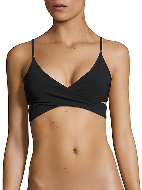 Stella McCartney - Timeless Basics Wrap Bikini Top