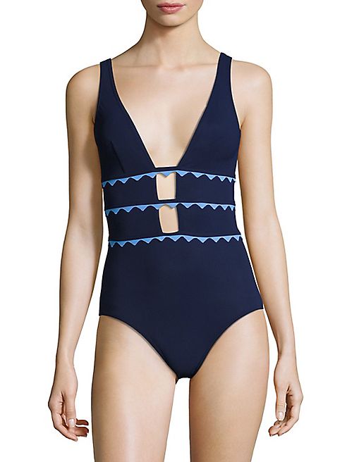 Karla Colletto Swim - New Wave One-Piece Swimsuit